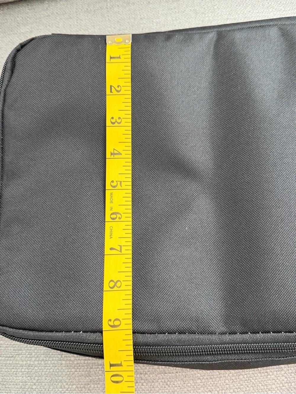 2 sets Black Rectangular Travel Organizer Pouch